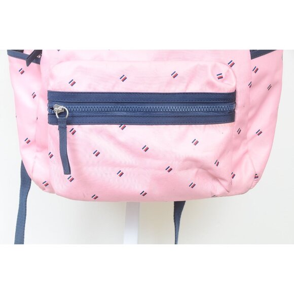 Tommy Hilfiger Pink Portland Navy Blue Large Backpack Laptop Case School Bag main image 7